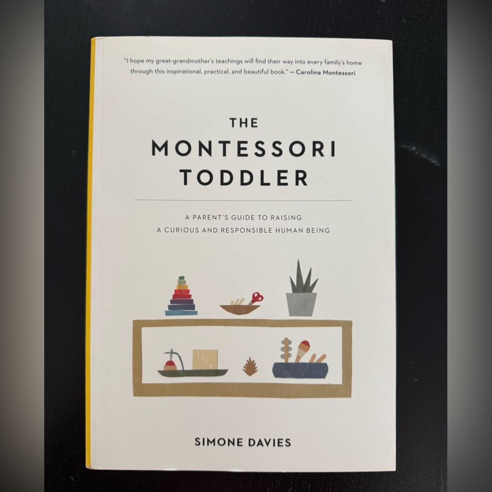 The Montessori Toddler Book by Simone Davies
